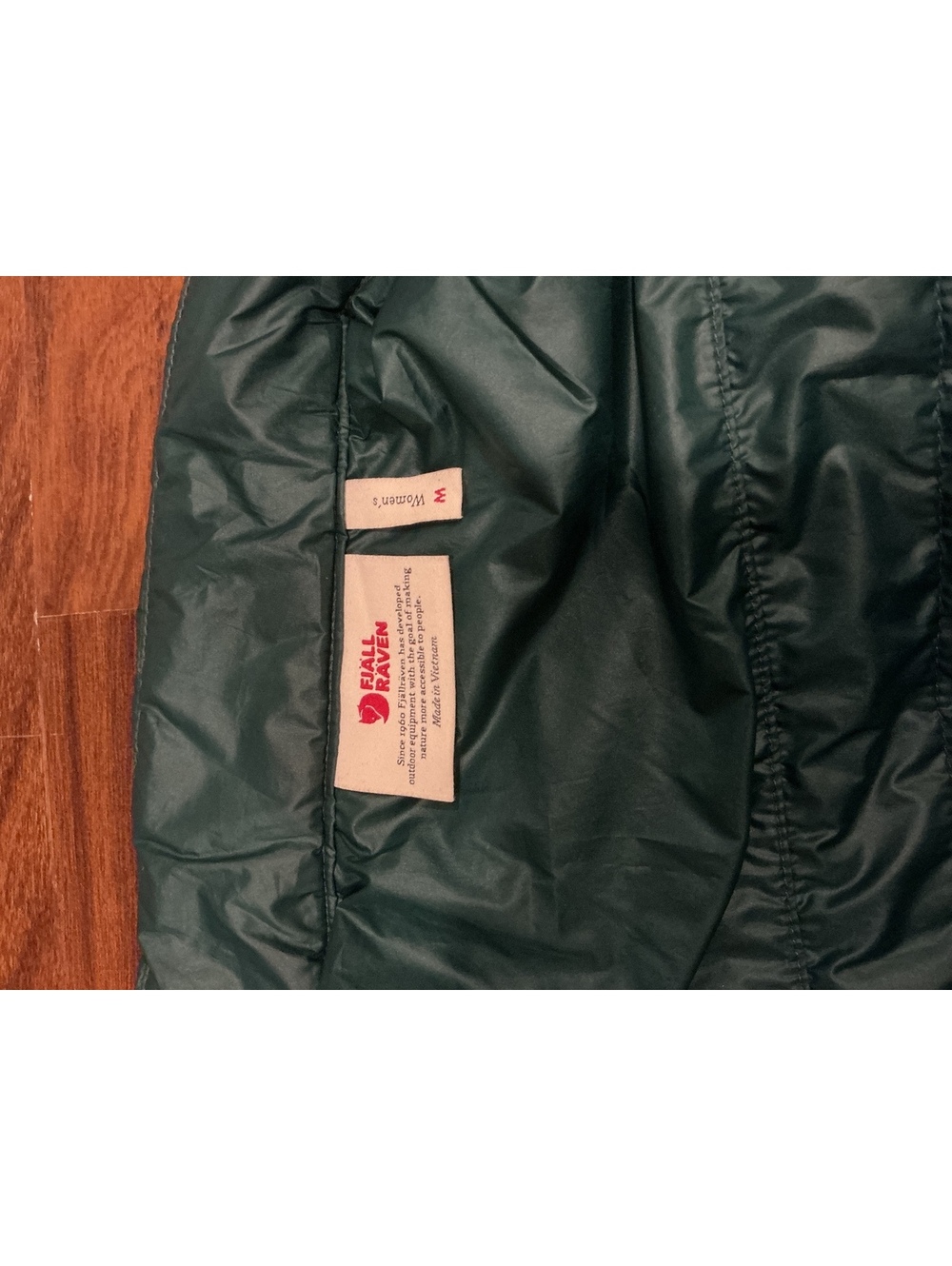 FjallRaven Abisko Padded Vest (M) Arctic Green - Picture 4 of 5